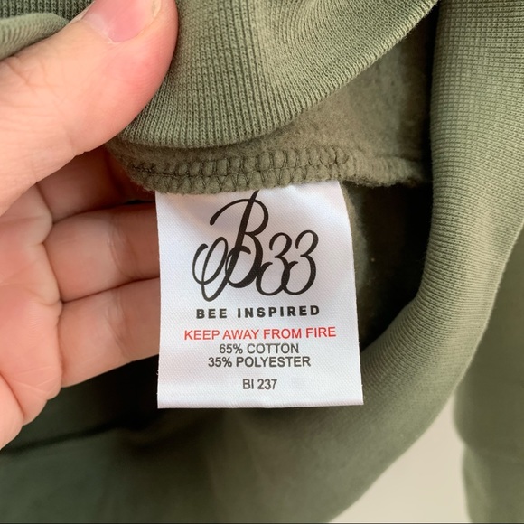 BEE Inspired Green Signature Hoodie EUC XL - Picture 5 of 7
